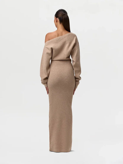 SculptLuxe™ - Knit Maxi Set